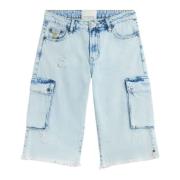 One Teaspoon Denim Shorts Blue, Dam