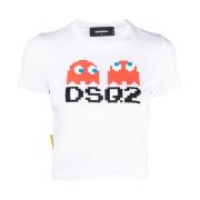 Dsquared2 T-Shirts White, Dam