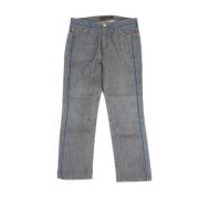 Louis Vuitton Vintage Pre-owned Bomull jeans Gray, Dam