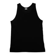 Dries Van Noten Sleeveless Tops Black, Herr