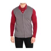 Benetton Vests Gray, Herr