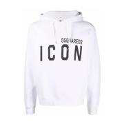 Dsquared2 Sweatshirts & Hoodies White, Herr