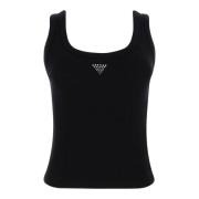 Guess Sleeveless Tops Black, Dam