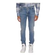 John Richmond Slim-fit Jeans Blue, Herr