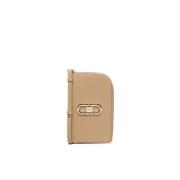 Salvatore Ferragamo Wallets Cardholders Beige, Dam