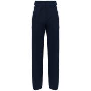 Alexander McQueen Wide Trousers Blue, Herr