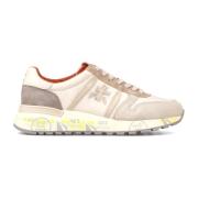 Premiata Lander Sneakers för Män Beige, Herr