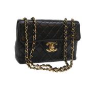 Chanel Vintage Pre-owned Laeder chanel-vskor Black, Dam