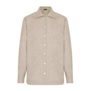 Kiton Shirts Beige, Dam