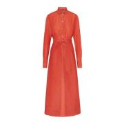 Kiton Shirt Dresses Orange, Dam