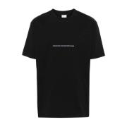 Marcelo Burlon Svart T-shirts och Polos Kollektion Black, Herr