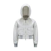 Moncler Briseo Giubbotto Gray, Dam