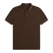 Fred Perry Polo Shirts Brown, Herr