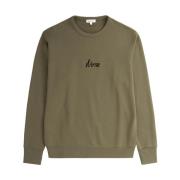 Norse Projects Sweatshirts Hoodies Green, Herr