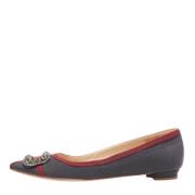 Manolo Blahnik Pre-owned Pre-owned Tyg lgskor Multicolor, Dam