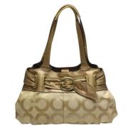 Coach Pre-owned Pre-owned Tyg axelremsvskor Multicolor, Dam