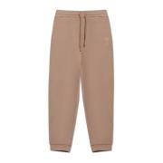 Ami Paris Sweatpants med logotyp Brown, Herr