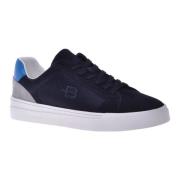 Baldinini Sneaker in blue suede Blue, Herr