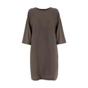 Le Tricot Perugia Midi Dresses Brown, Dam