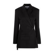 Jacquemus Blazers Black, Dam