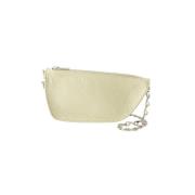 Burberry Vintage Pre-owned Laeder crossbodyvskor Beige, Dam