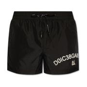 Dolce & Gabbana Badshorts Black, Herr