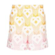 Casablanca Gradient Monogram Shorts Multicolor, Herr