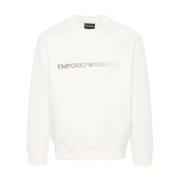 Emporio Armani Sweatshirts Beige, Herr