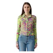 Versace Jeans Couture Tops Multicolor, Dam