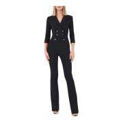 Elisabetta Franchi Jumpsuits Black, Dam