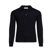 Bikkembergs Polo Shirts Black, Herr