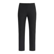 LauRie Slim-fit Trousers Black, Dam