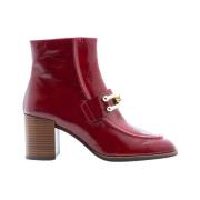 Pertini Röd lackläder Chelsea Boot Red, Dam