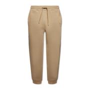 Ami Paris Sweatpants med logotyp Beige, Herr