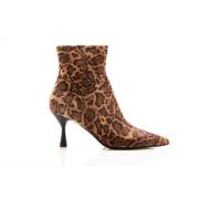 Attilio Giusti Leopard Print Shooties Brown, Dam