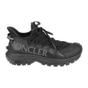 Moncler Svart Trailgrip Lite2 Låg Topp Sneakers Black, Dam