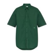 Burberry Broderad skjorta Green, Herr