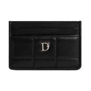 Dsquared2 Quiltad Stud Korthållare Black, Dam