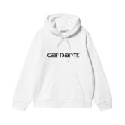 Carhartt Wip Hoodies White, Herr