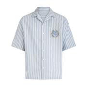 Etro Short Sleeve Shirts Blue, Herr