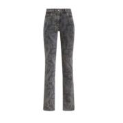 Etro Straight Jeans Gray, Dam
