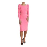 Dolce & Gabbana Midi Dresses Pink, Dam