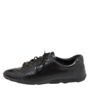 Prada Vintage Pre-owned Laeder sneakers Black, Dam