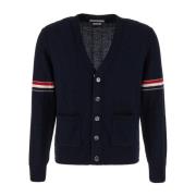 Thom Browne Stilfull Herr Cardigan Blue, Herr