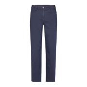 LauRie Slim-fit Jeans Blue, Dam