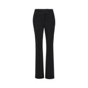 Salvatore Ferragamo Wide Trousers Black, Dam