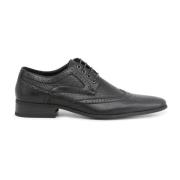 Duca di Morrone Business Shoes Black, Herr