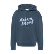 Maison Kitsuné Hoodies Blue, Herr