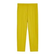 Iblues Straight Trousers Green, Dam