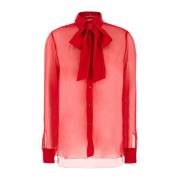 Ermanno Scervino Shirts Red, Dam